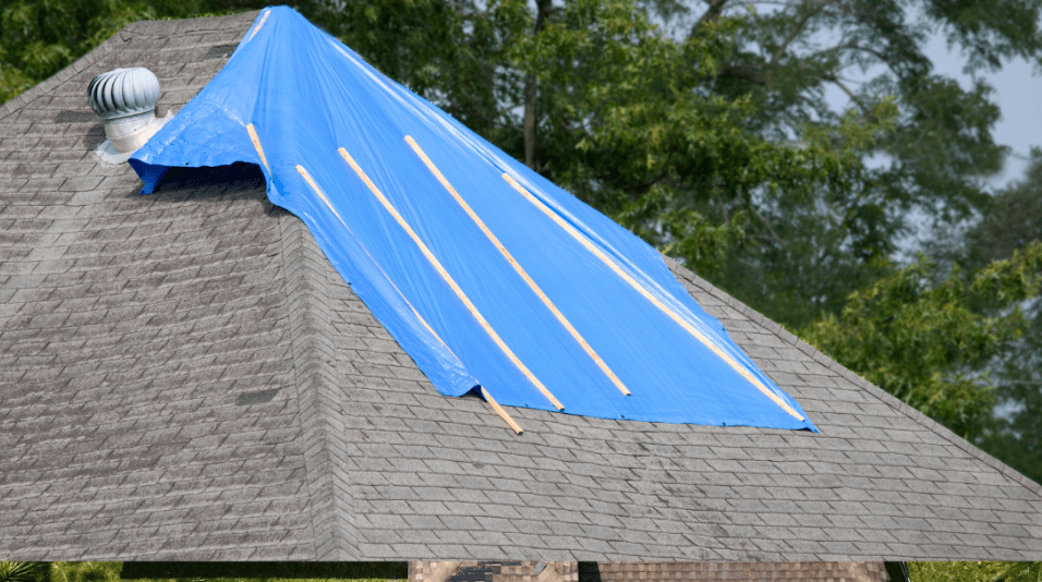 emergency roof tarping